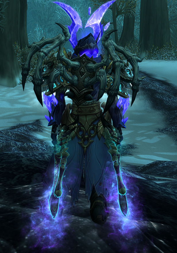 RaiderIO_WoW's tweet photo. FeelSoClose is the winner of our latest Transmog Thursday challenge, Echoes of Azeroth!
We challenged participants to design a tmog around their favorite expansion era.

Look at how incredible this WOTLK-inspired mog turned out! https://t.co/X9XbKGGCGJ