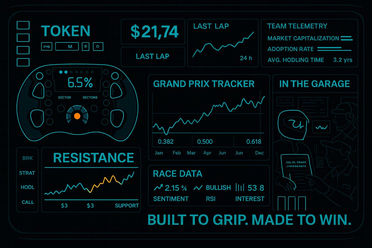 pitstopverse's tweet photo. Fragment 23 online.  
Telemetry fusion complete.  
Token value stable.  
Fibonacci levels confirmed.  
Crew decoding white paper.
#PST  #Fragment23  
#CryptoDashboard #TelemetryFusion  #TokenLore  
#ModularLore  #Web3  
#FactionTraction  #BuiltToGrip  
#pitstoptoken #nft https://t.co/2S0OaqcgKR