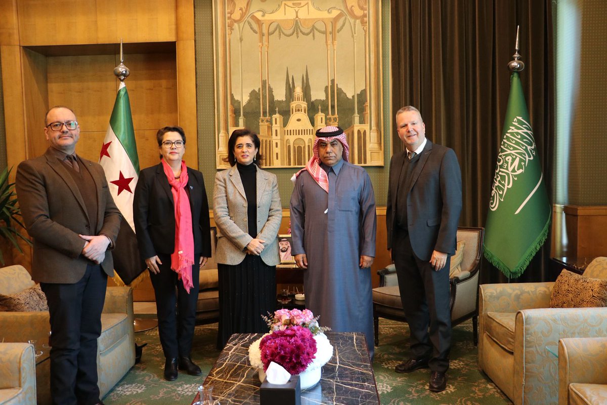 In Damascus, #Syria, I met with H.E. Abdullah Al-Haris, Deputy Ambassador of the Kingdom of Saudi Arabia, together with <a href="/UNODC_ROMENA/">UNODC for Middle East & North Africa</a> and <a href="/WHOSyria/">WHO Syria</a> colleagues. I thanked the Kingdom for its continued trust in <a href="/WHO/">World Health Organization (WHO)</a> and solidarity with the Syrian people, including through