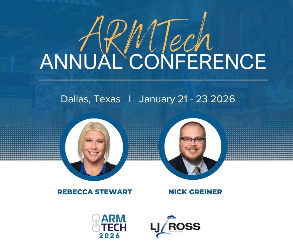 LJRossAssociate's tweet photo. L J Ross is excited to attend the ARMTech Annual Conference this week! We’re looking forward to gaining fresh insights into innovative strategies shaping modern collections. What a great way to kick off the year!
#ARMTech2026 #ARMTechInnovation #CollectionsTechnology https://t.co/7scUEXesF9