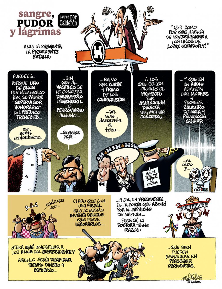 Vuelvo a preguntar: ¿Qué credenciales tiene ese señor, más allá de ser hijo del presidente, para ser supervisor de una obra de infraestructura?
La presidente siempre dice 'pongan una denuncia' en casos de corrupción. Cuando la ponen recula 'no hay necesidad'. Quién la entiende.