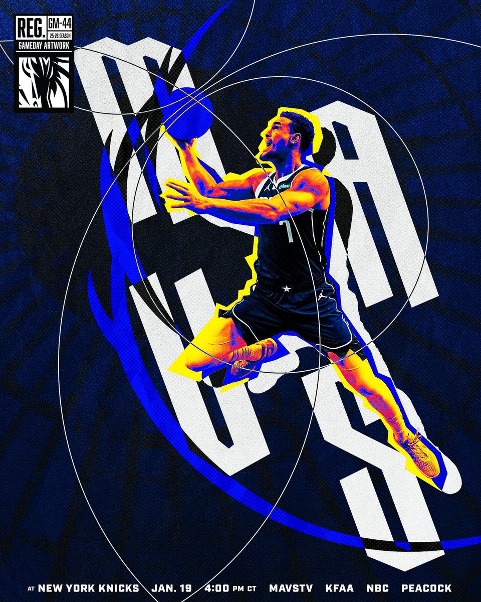 dallasmavs's tweet image. #MLKDay at The Garden.

🆚 @nyknicks
⌚4PM CT
📺 KFAA, MavsTV, NBC &amp;amp; Peacock
📻 97.1 FM and 99.1 FM