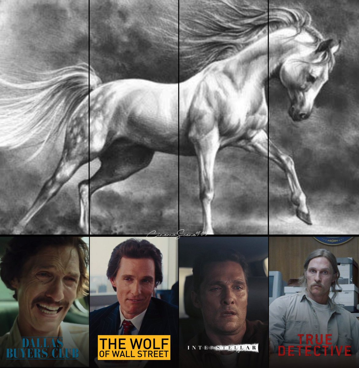 CinemaScene404's tweet image. Matthew Mcconaughey's 2013-2014 run was insane!