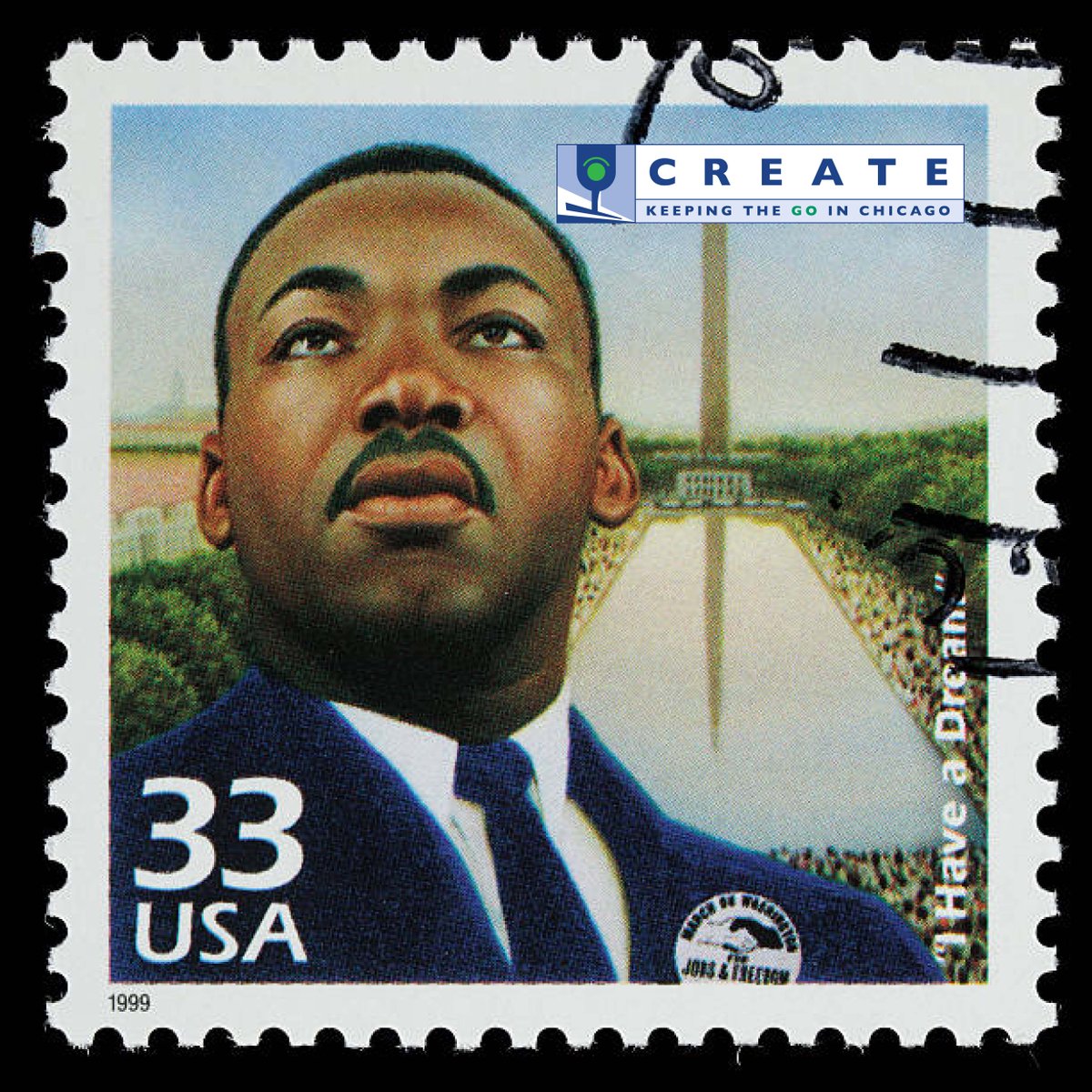 CREATE_Chicago's tweet photo. Progress moves on many tracks. Today, we honor Dr. King’s vision of opportunity for every community. As CREATE improves rail movement across Chicago, we work to ensure those benefits reach neighborhoods and lift the communities we serve.

#MLKDay #CREATEProgram https://t.co/TWk6EakU5T
