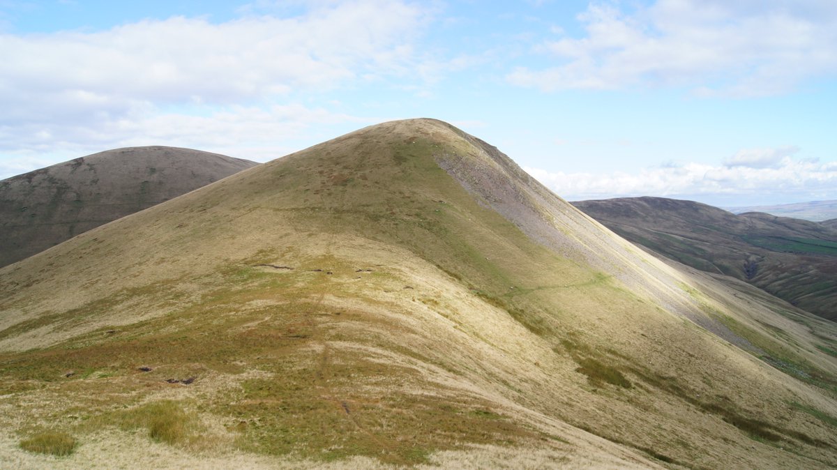 Alfred asks "Is it a sleeping elephant Mike?" I reply "No, it is a Howgill Fell. Beautiful ain't it".