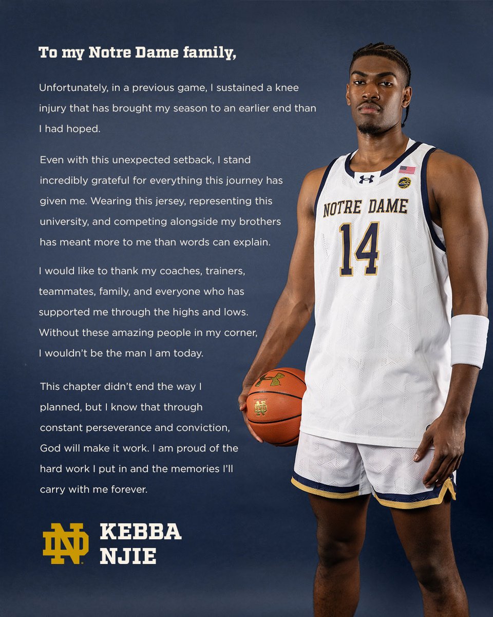 Notre Dame Men's Basketball (@ndmbb) on Twitter photo 