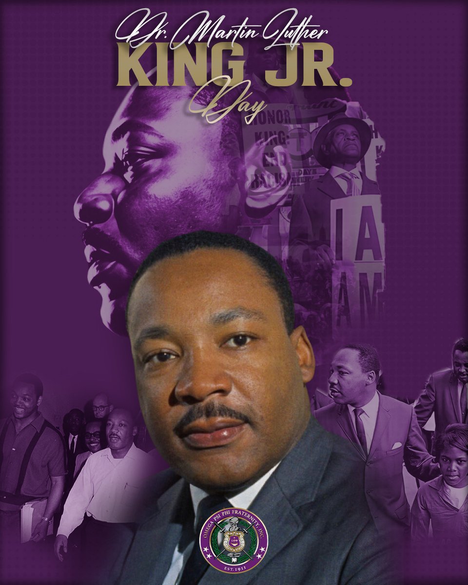 UpsilonXiQues's tweet photo. Today, let us be humble and  honor the Life, Legacy, Service and Commitment of the Great Dr. Martin Luther King, Jr.! #FIETTS #opp1911 #mlk #mlkday #DrMartinLutherKingJr https://t.co/19ArtNxFmn