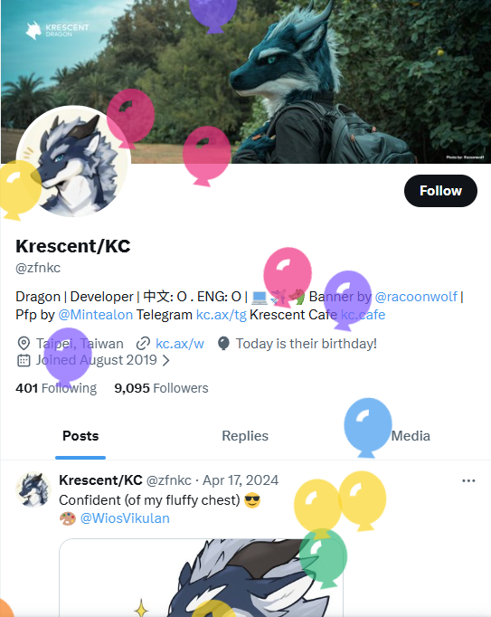 Krescent/KC tweet media