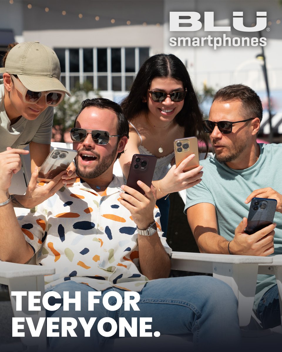 BLU_Products's tweet photo. Different people. Different needs. One brand that makes it simple. 😎📲

BUY HERE 👉 https://t.co/TfrDw4uRyR

#BLUsmartphones  #TechForEveryone #AccessibleTech #SmartChoices https://t.co/kShd39dzMN