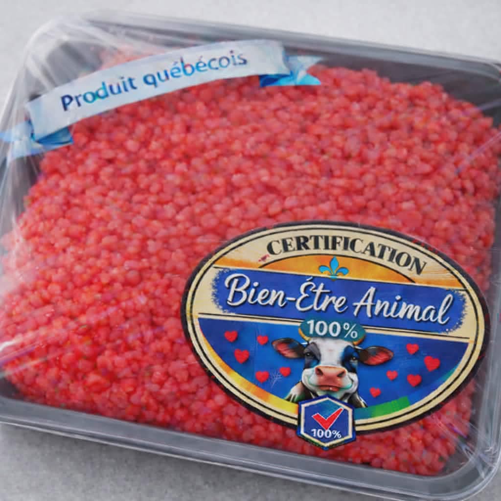 Encourageons NOS producteurs du Québec, exigeons de nos épiciers la Certification NON Halal. Pour le Bien-être des animaux et de notre production locale québécoise!