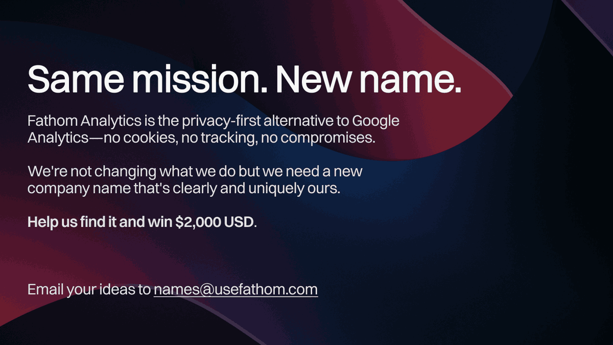 Fathom Analytics tweet media