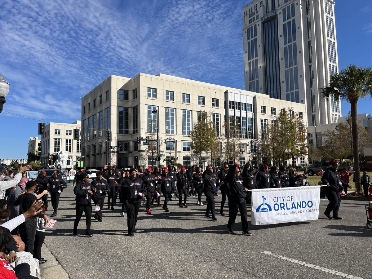 Crowds gathered in downtown Orlando for the annual MLK Parade.