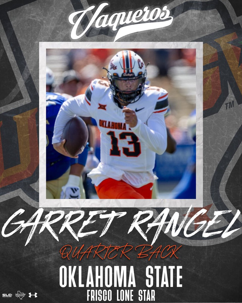 🌴Welcome to The Valley!🌴

Help us welcome QB from Frisco Lone Star HS/Oklahoma State/Virginia Tech! 
Garret Rangel, <a href="/GarretRangel/">Garret Rangel</a>