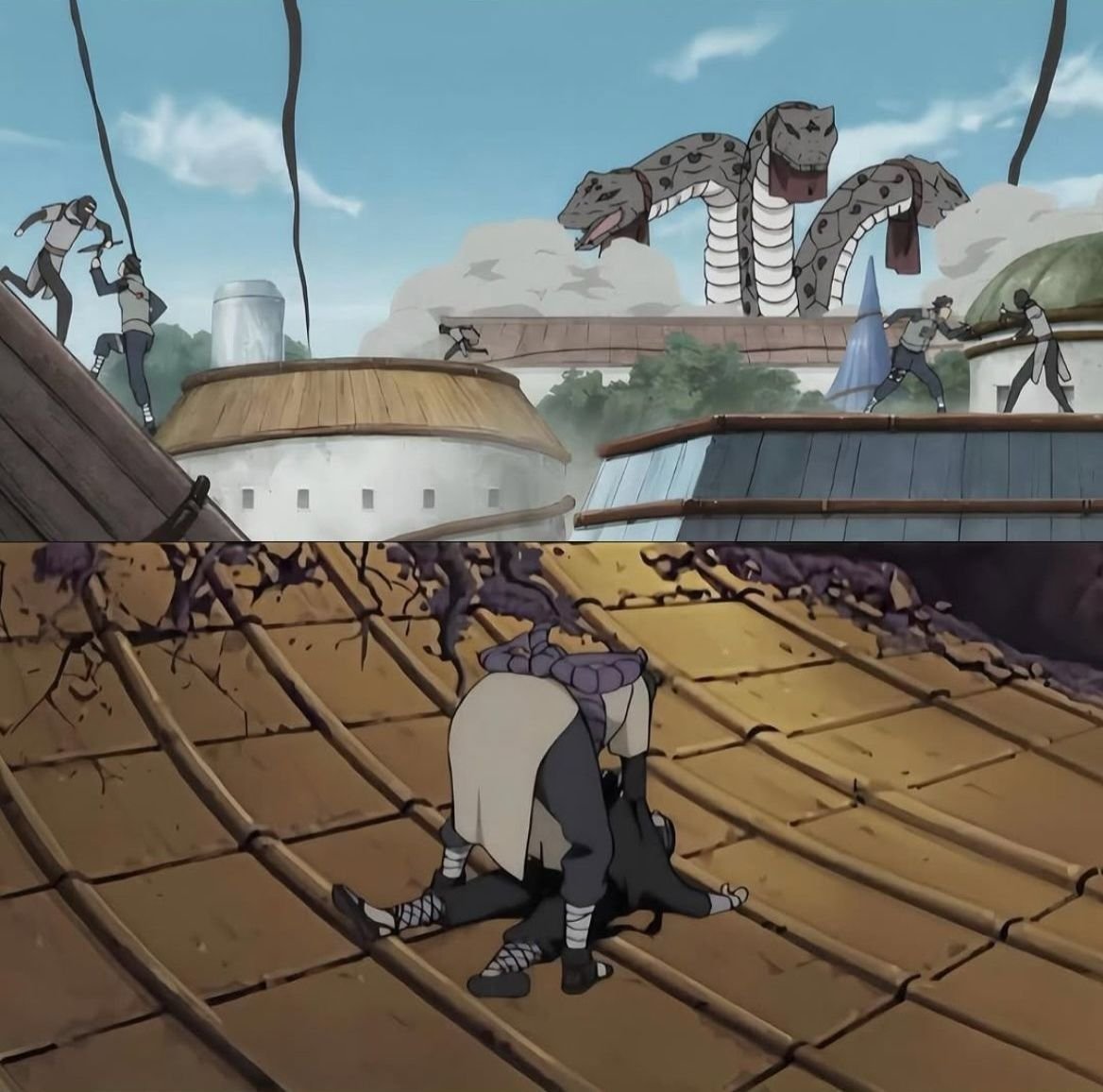 imgesnaruto's tweet image. E mesmo com tudo isso o Orochimaru foi convidado pro casamento do Naruto