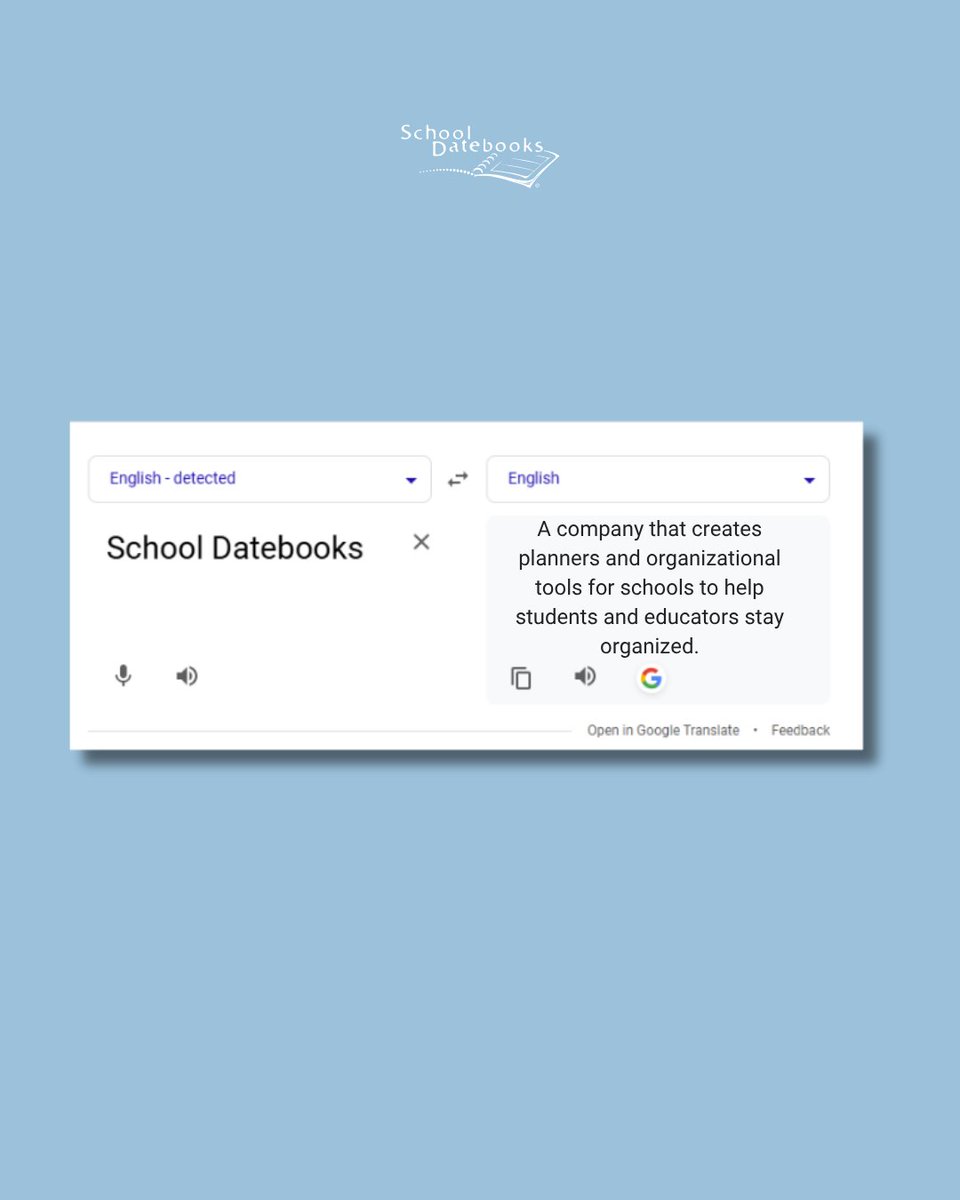 School Datebooks: A company dedicated to creating planners and organizational tools to help students and educators stay organized.

#ForStudents #ForEducators #TeacherLife #BackToSchool #StudentSuccess