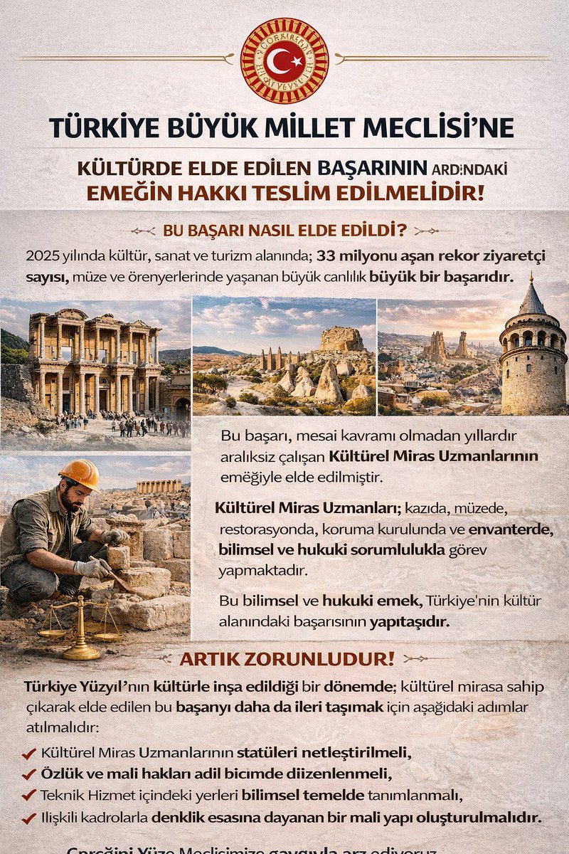 #KulturelMirasUzmaninaAdalet 

#KulturelMirasUzmani