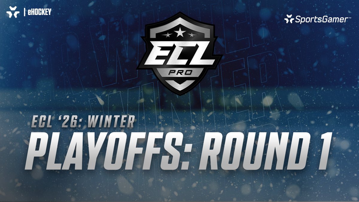 The #ECL26Winter Pro Playoffs Round 1 Preview is LIVE — matchups, storylines &amp; predictions you don’t want to miss. Who’s advancing? 👀 ⬇️

sportsgamer.gg/community/news…

#eHockey #NHL26