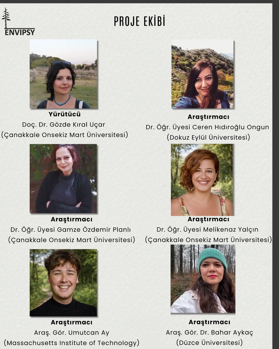 TÜBİTAK 1001 tarafından destekleniyoruz.
Sanal gerçeklikte doğa deneyimlerinin insan üzerindeki psikolojik, bilişsel ve davranışsal etkilerini inceleyeceğimiz projemiz kabul edildi.
Heyecanlıyız!
#TÜBİTAK #EnviPsy #SanalGerçeklik #DoğaDeneyimi  #ConservationPsychology
