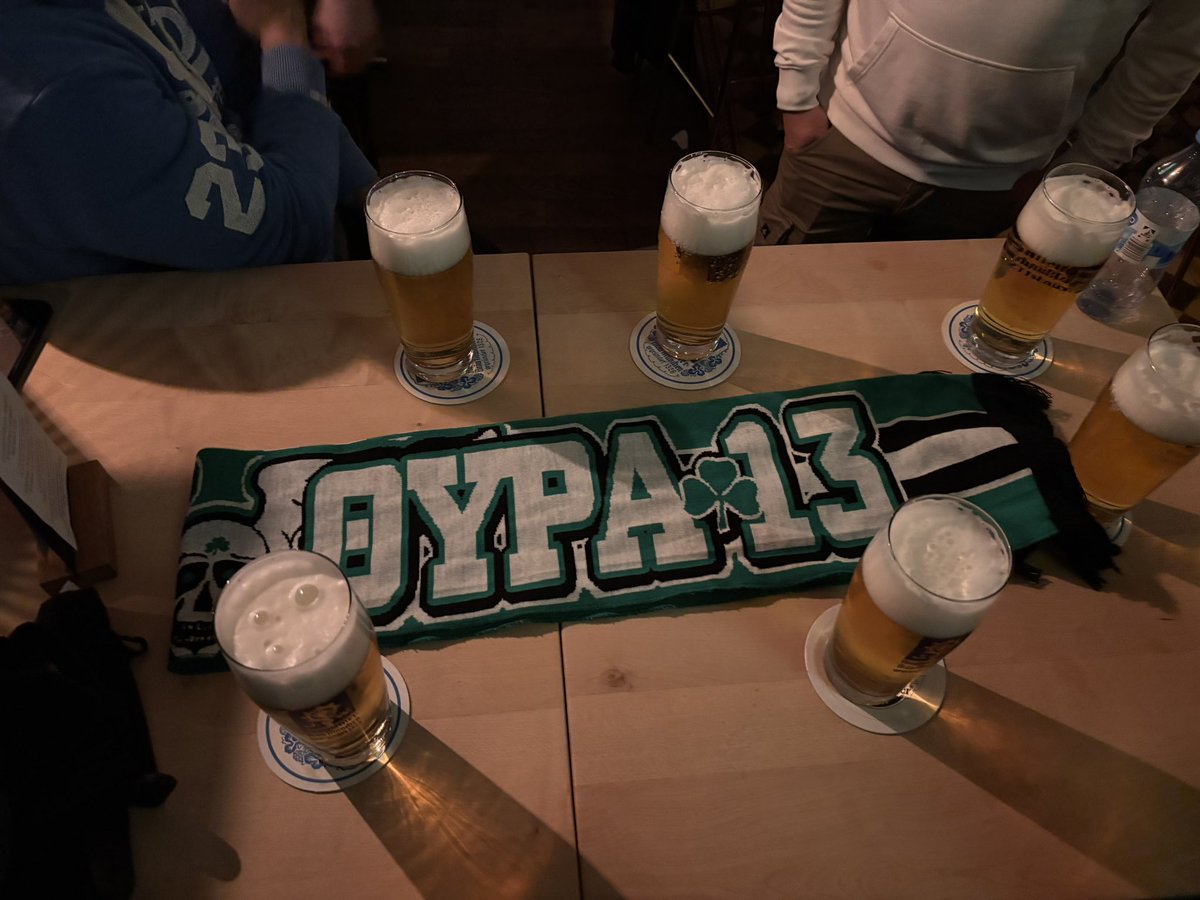 Μόναχο-Βουδαπέστη ☘️
ΜΕΧΡΙ ΟΛΟΥΣ ΝΑ ΜΑΣ ΚΑΤΑΔΙΚΑΣΟΥΝΕ…..
ΕΜΕΙΣ ΘΑ ΕΙΜΑΣΤΕ ΣΕ ΟΛΑ ΤΑ ΓΗΠΕΔΑ ΣΕ ΔΥΣΚΟΛΑ ΚΑΙ ΕΥΚΟΛΑ ΝΑ ΜΑΧΟΜΑΣΤΕ ΓΙΑ ΤΟ ΤΡΙΦΥΛΛΙ 📵✈️🚝

Υ.Γ:ΑΛΑΦΟΥΖΟ ΠΟΥΛΟ 
#paobc #paofc #paoac