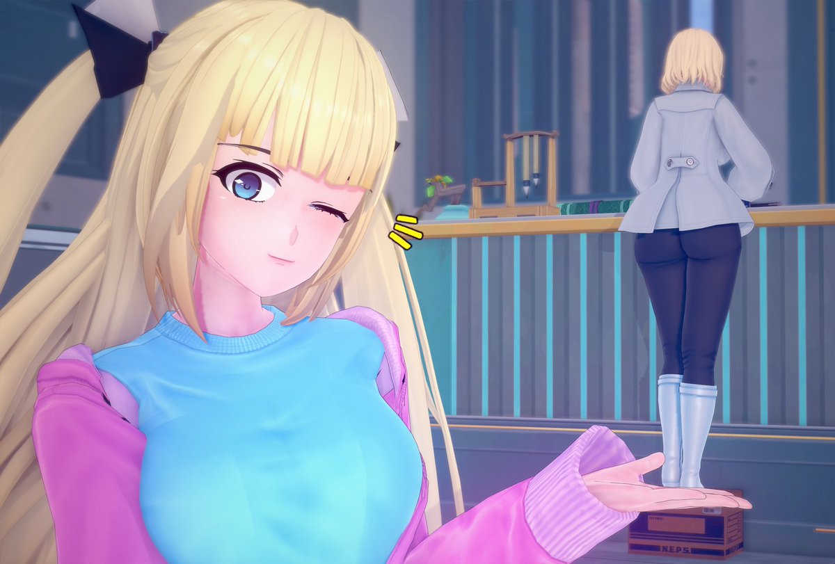 Demure_17's tweet photo. Julietta and Lydia Nolan from Death End re;Quest. 

@MashiroSolera Thanks for the awesome renders. Working with you is a joy and I have plenty of other characters I want to try out! <33

#デスエンドリクエスト #LydiaNolan #JuliettaNolan #Deathendrequest https://t.co/d1GnbuGHzm
