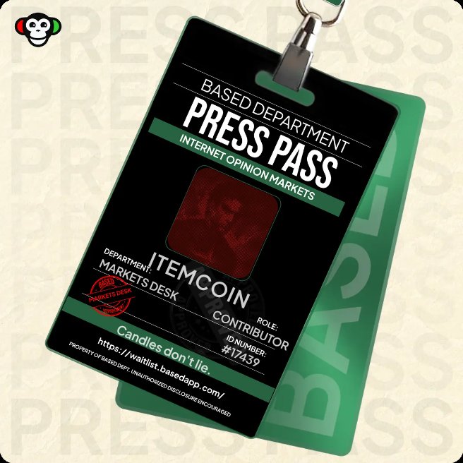 just claimed my @basedappcom Press Pass
feels like one of those be early or hear about it later things
help me push the progression bar 👇
waitlist.basedapp.com/?ref=UuiiPeiK9M