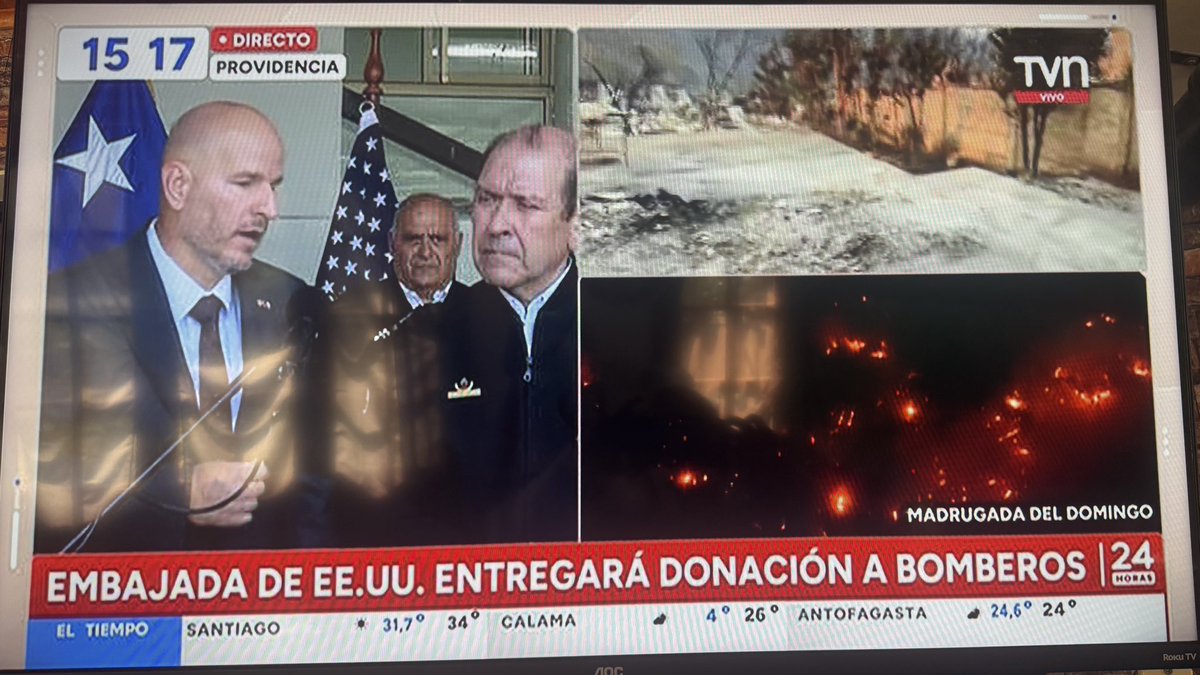 isabel68247330's tweet image. Cómo será la desconfianza con este Gobierno, qué EEUU entrega ayuda directamente a Bomberos.