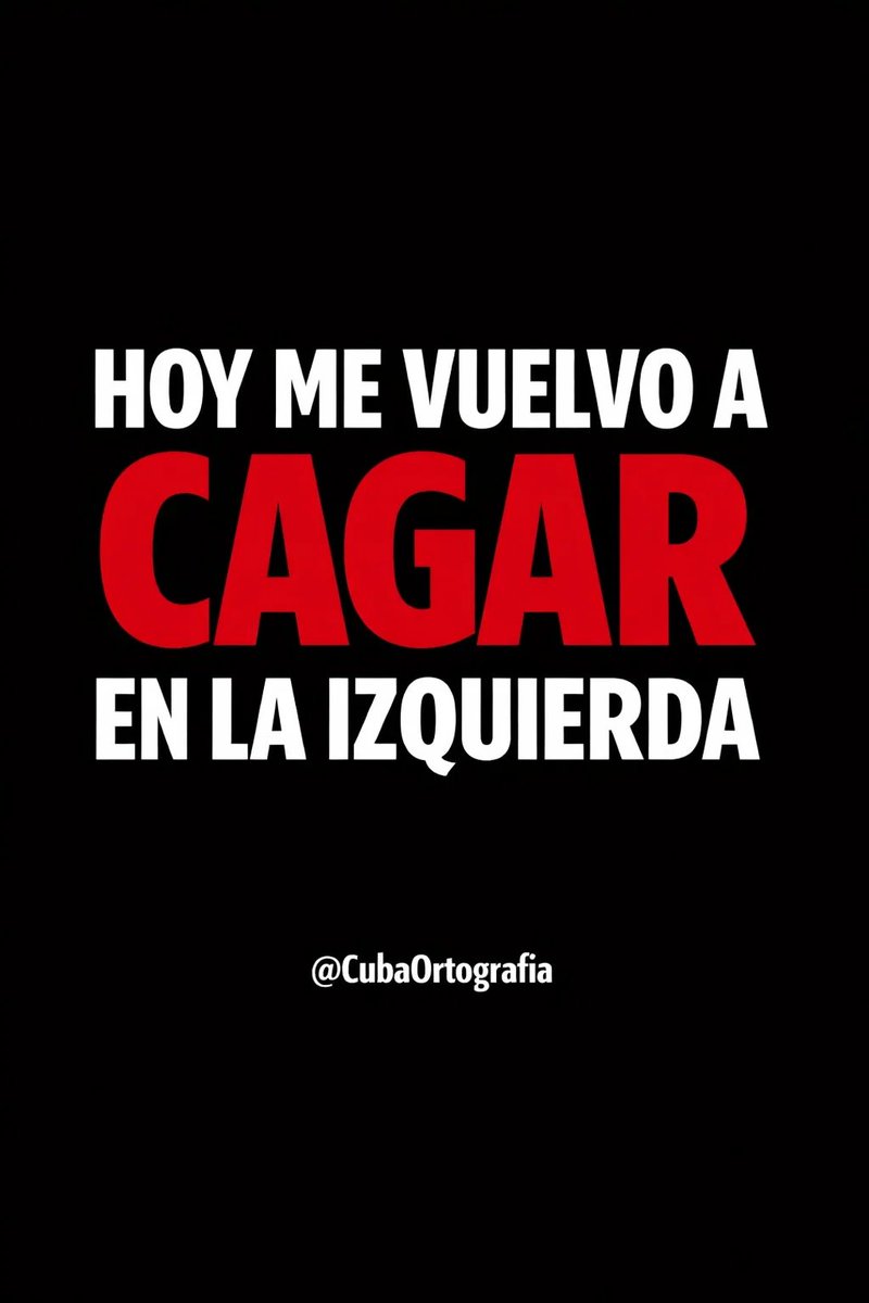 𝗖𝘂𝗯𝗮 𝗰𝗼𝗻 𝗛 𝗱𝗲 𝗢𝗿𝘁𝗼𝗴𝗿𝗮𝗳𝗶́𝗮 (@cubaortografia) on Twitter photo 