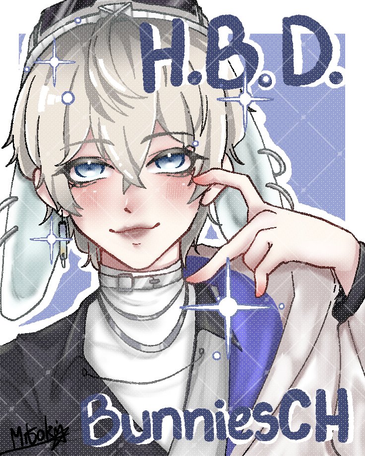 Mitt_Chang's tweet image. ประเดิมวาดวีคนแรกหลังจากที่กลับมาสตรีม ก็ดันเลือกวาดตรงกับวันเกิด ยังไงก็ H.B.D คุณกระต่ายด้วยงับ อายุมากขึ้นปีนี้ก็ขอให้มีความสุขมากๆๆๆๆๆๆๆๆๆนะงับบบ ✨🙏🙏🙏
 #BunnueyArt