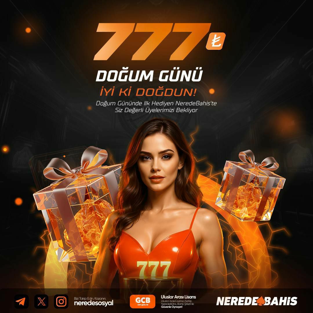 🎉🎂 DOĞUM GÜNÜNE ÖZEL SÜRPRİZ! 🎂🎉

🎁✨ 777₺ DOĞUM GÜNÜ HEDİYESİ SENİ BEKLİYOR! ✨🎁

🥳 Doğum günün kutlu olsun!
🔥 Bu özel günde NeredeBahis’ten sana 777₺ hediye 🎰💸
💎 Çünkü sen bizim için değerlisin!

🚀 Hemen giriş yap 🎯 Hediyeni kap

⚡ Şansını katla💰 Kazanmaya