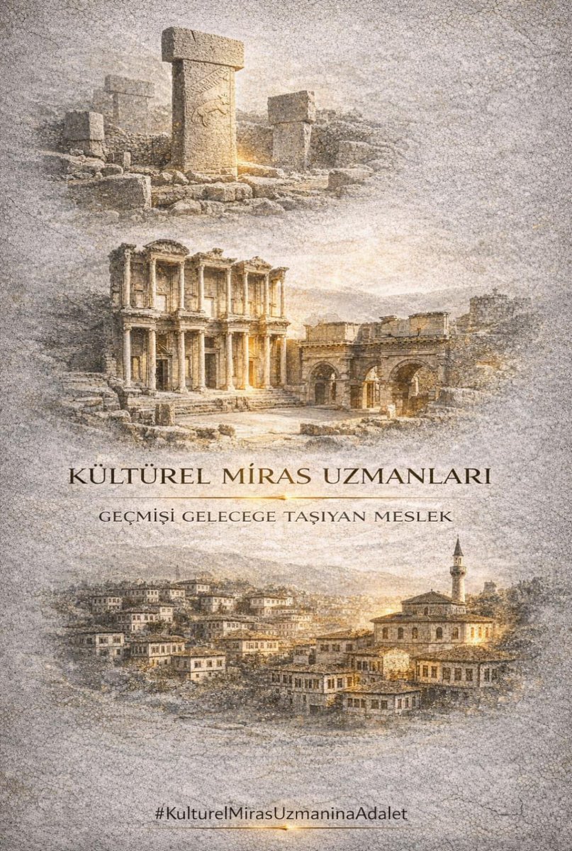 #KulturelMirasUzmani #KulturelMirasUzmaninaAdalet