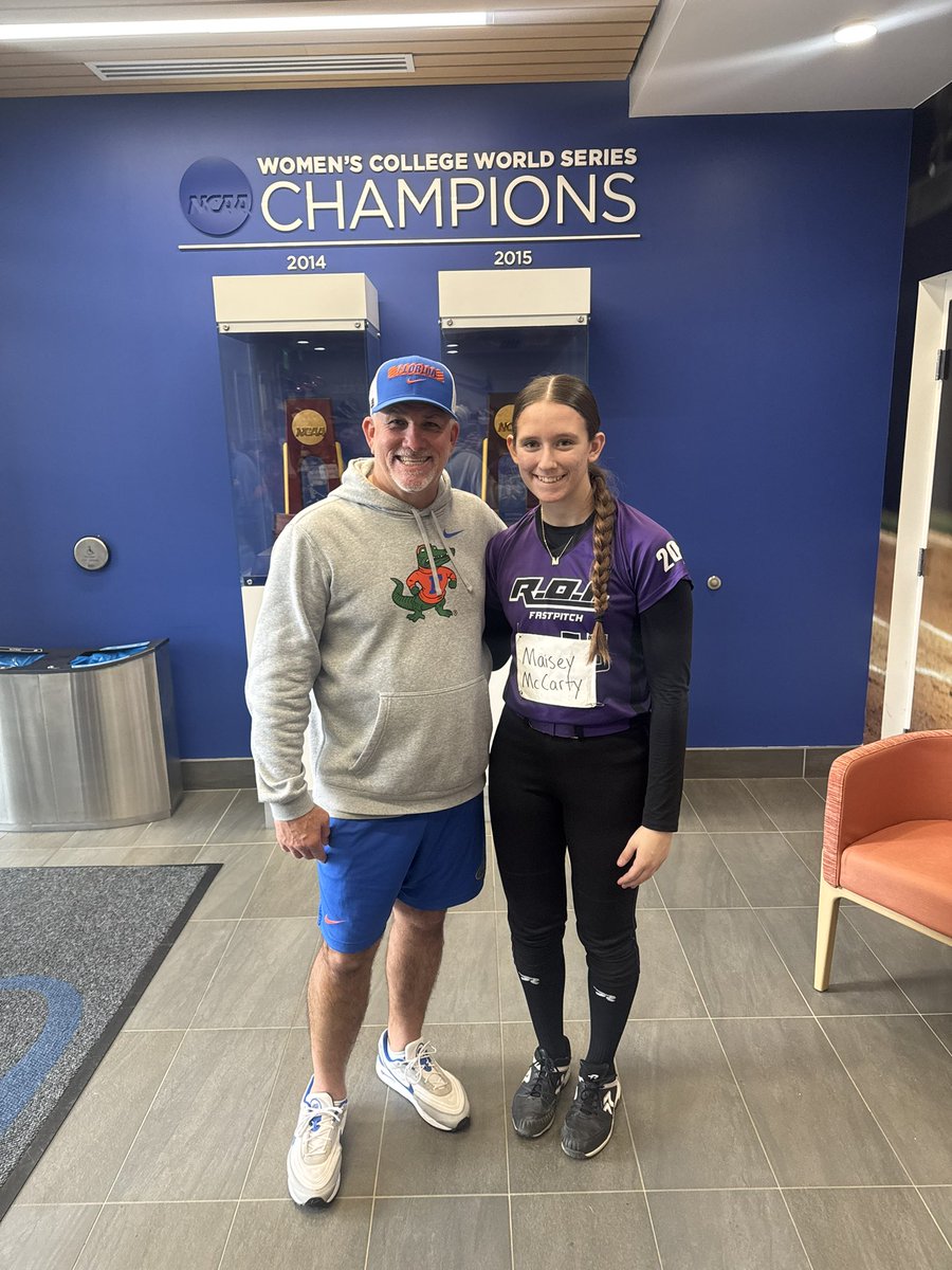 MaiseyMcCarty55's tweet image. Thank you @GatorsSB for a wonderful camp yesterday! I enjoyed learning and working with all your coaches and players on all parts of the game! The facilities were amazing as well as everything your program has to offer! Go gators 💙🐊🧡!! @_TimWalton @Coach_AT @svanbrak…