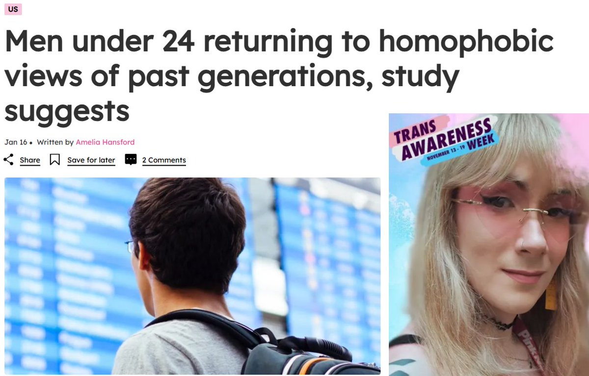 In the past, I didn't mind trans or LGBTQ people. Today, I can't stand most of them.

The ones I interacted with back then were normal; aside from being trans, gay, or whatever, they weren't creepy in any way. Even today, I know several who are pretty normal.

But now, the entire