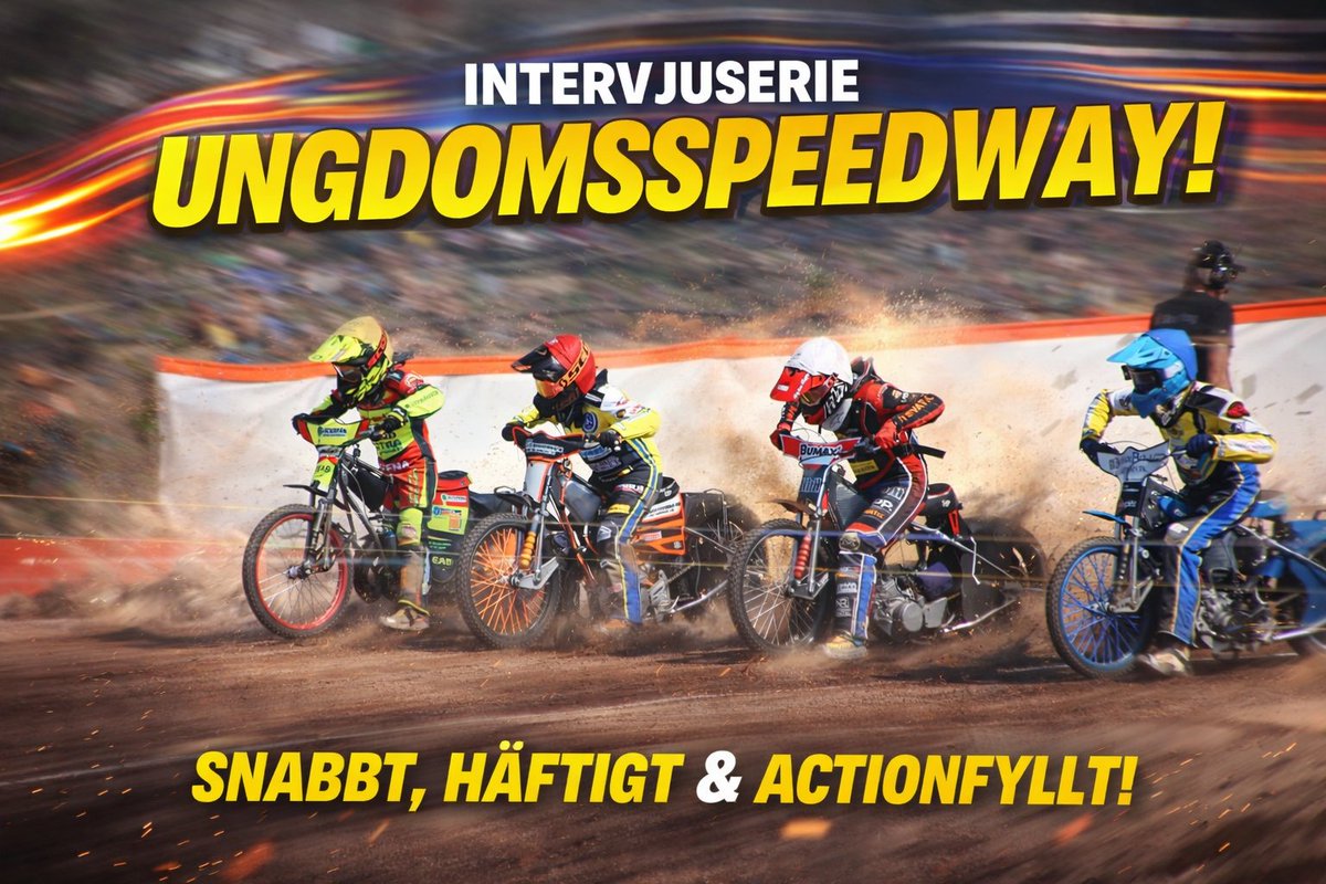 Första delen av vår intervjuserie med ungdomsförare finns nu ute.
Dela gärna vidare!
speedwaynews.se/blog/intervju-…