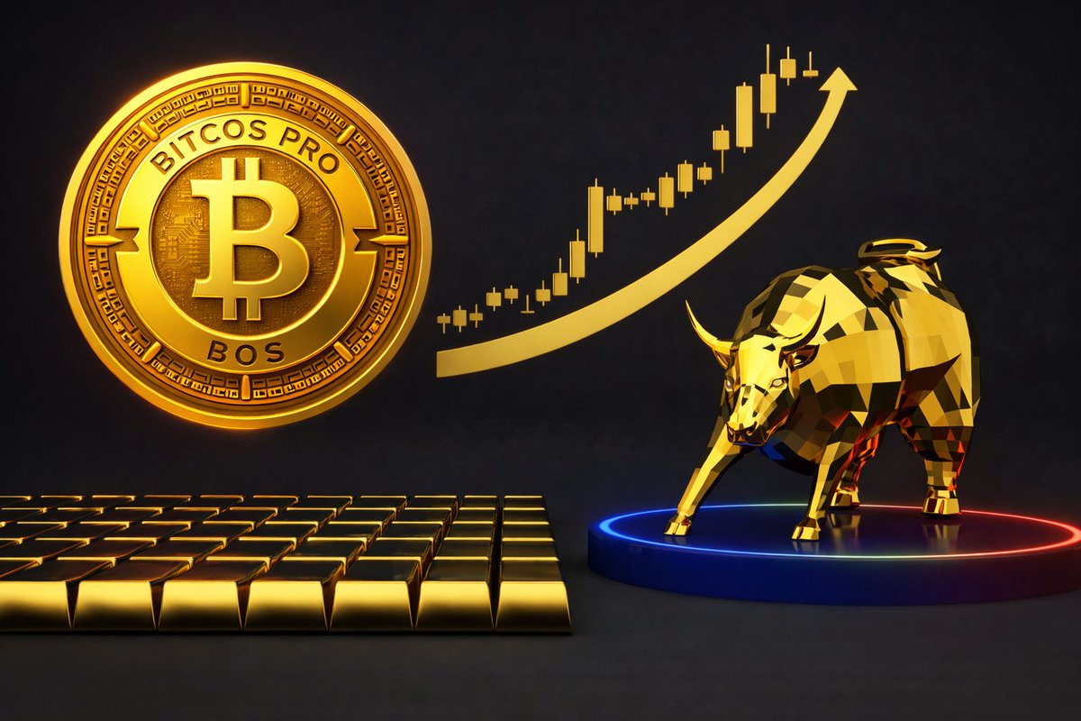 🚀 Bitcos Pro (BOS) Golden strength. Bullish momentum. 📈 🟡 BOS is built  for growth, confidence & long-term vision in Web3. 🛡️ Transparency • 🔐  Security • 🌐 Global Access #BitcosPro #BOS #Bullish #Crypto #Web3 # Blockchain #DigitalAssets