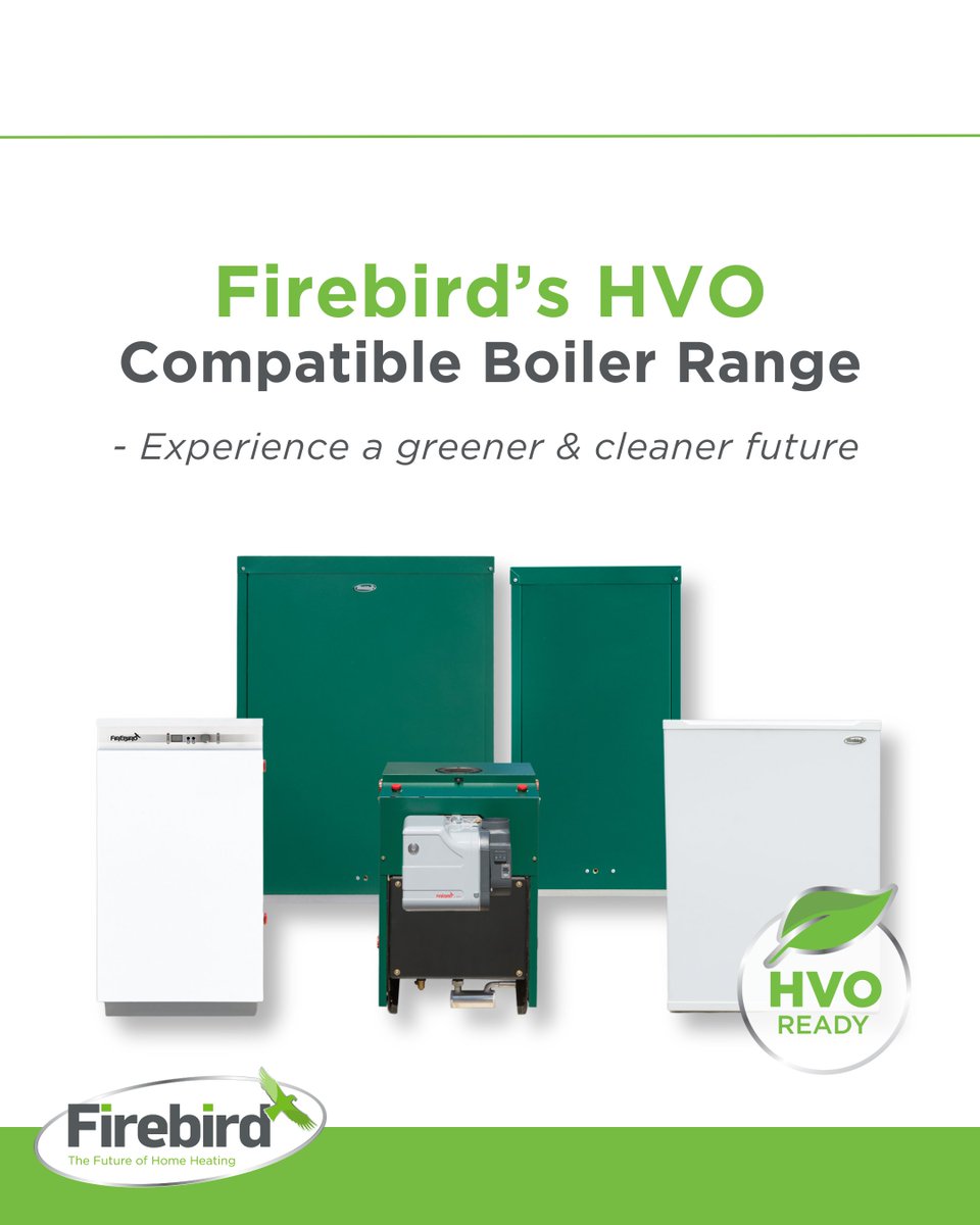 We proudly manufacture the most efficient home heating boilers with 97.5% efficiency. Our Envirogreen boiler range uses less fuel and is #HVOReady.

To find out more about our most popular product visit our website: firebird.ie/boilers

#Firebird #HomeHeatingSolutions