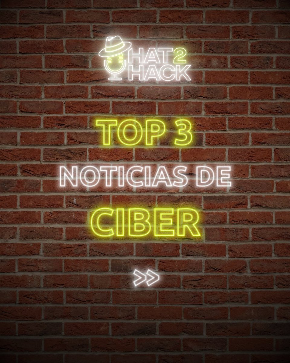 hat2hack's tweet photo. En #Hat2Hack estrenamos nuestro #Top3 semanal de #ciberseguridad 📰 Porque estar informado es clave 👇
🧠 Riesgos de #IA
🔓 Brecha de datos en #Endesa
🏫 #Ciberataque al ayuntamiento de Beniel
¿Cuál os preocupa más? ¿Añadiríais otra noticia? 🤔
#Ciber #Podcast https://t.co/t2iubt3wGp