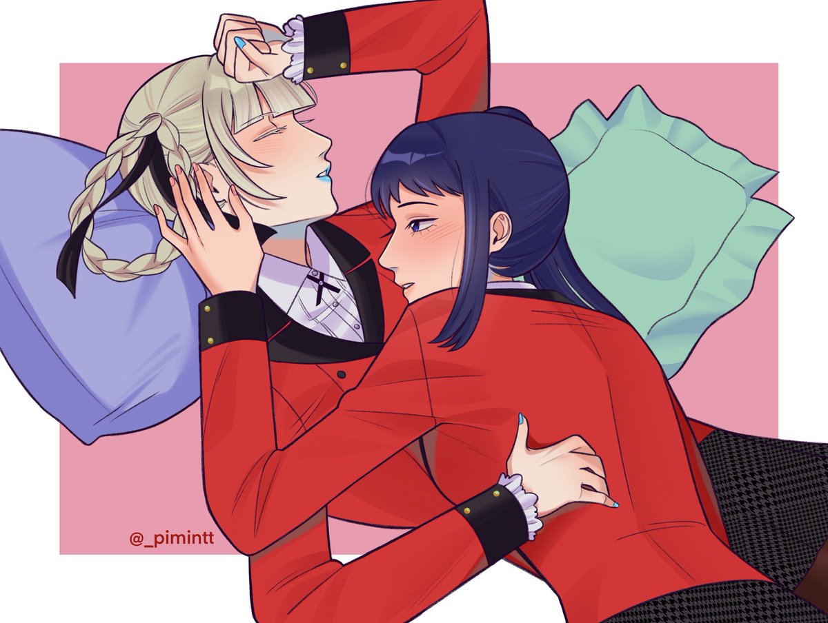 :3 #kakegurui #kirasaya #賭ケグルイ