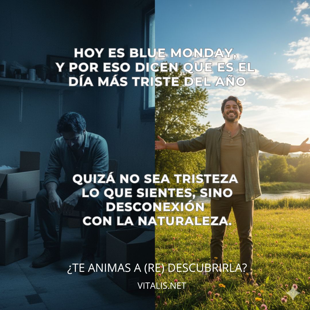 Dicen que hoy es el día más triste del año.
Pero quizá no es tristeza, sino desconexión.
🌱 Reconectar con la naturaleza, con lo simple y con lo que cuidamos cada día también es una forma de bienestar.
#BlueMonday #BienestarAmbiental #Sostenibilidad #ConectarConLaNaturaleza