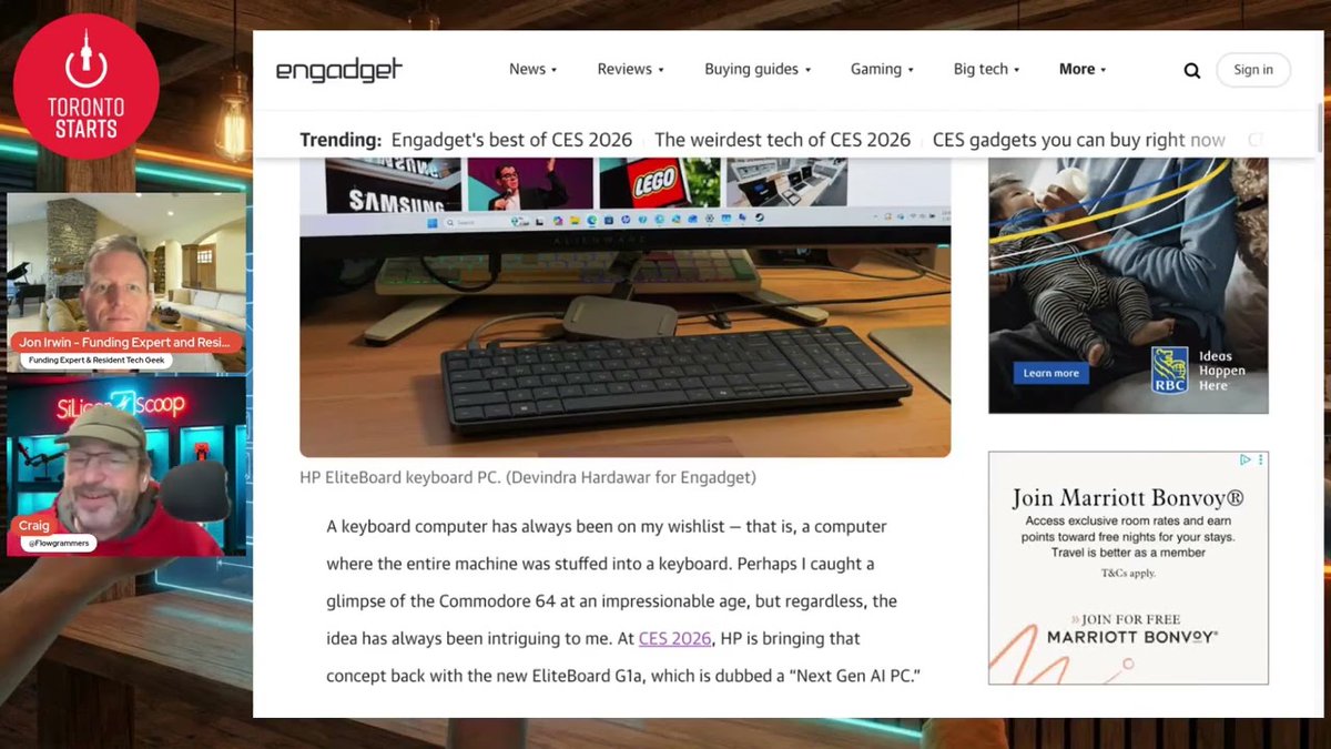 TorontoStarts's tweet image. HP’s keyboard PC teases new norms for remote work and virtual XR setups. Are all-in-one form factors about to reshape your workflow? #WorkplaceTrends youtube.com/watch?v=h-A4Wd…