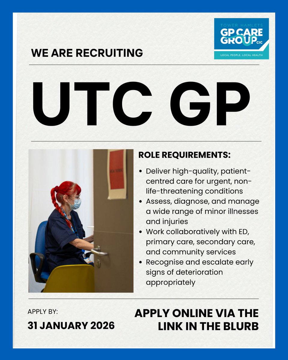 Tower Hamlets GP Care Group tweet media