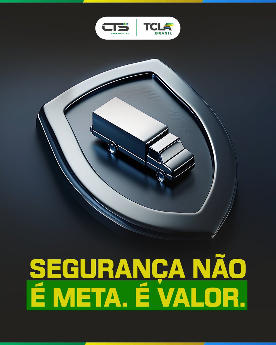 ctstransportes's tweet image. Segurança não é uma meta a ser atingida, mas um valor que está presente em cada decisão. 

Na CTS Transportes, nosso compromisso com as pessoas, frota e processos é constante, garantindo a proteção e eficiência em cada operação.

#segurancanotransporte #logistica #tclabrasil
