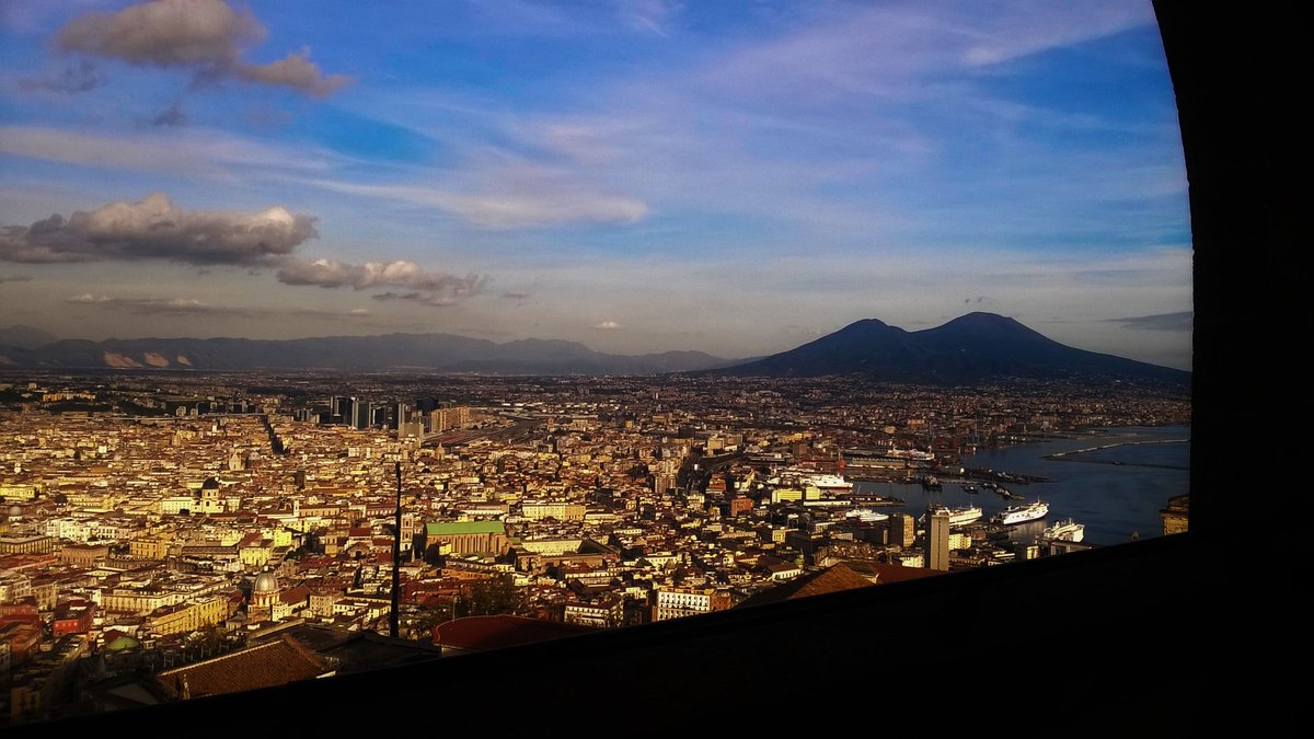 NosyVentrix's tweet photo. #Napoli da #CastelSantElmo💙
#citylandscapes https://t.co/vNfXqlwAAh