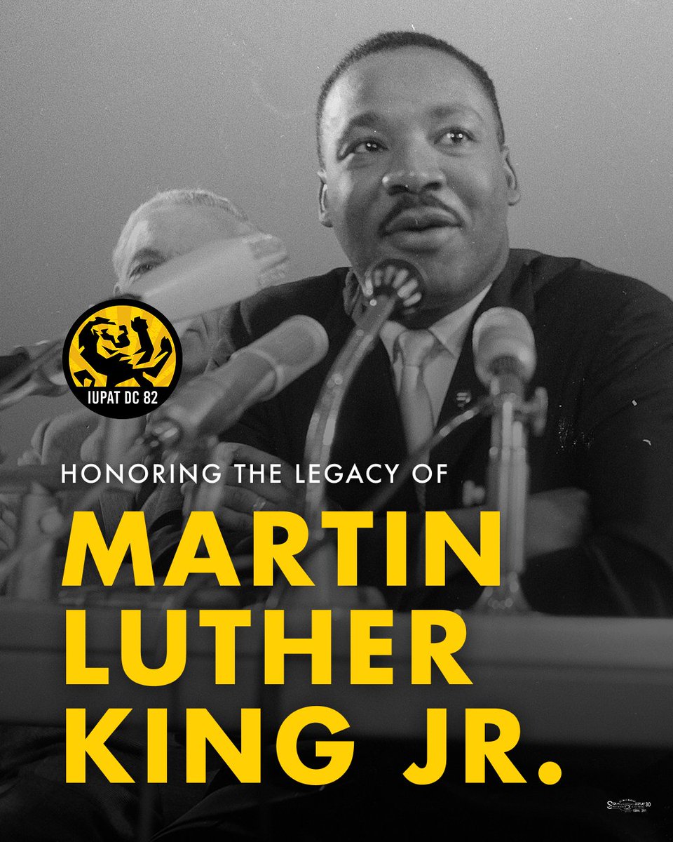 We celebrate the life and work of Martin Luther King Jr. in the fight for civil rights. Civil rights and labor rights are one and the same. His commitment to creating a better world is an inspiration for us all.