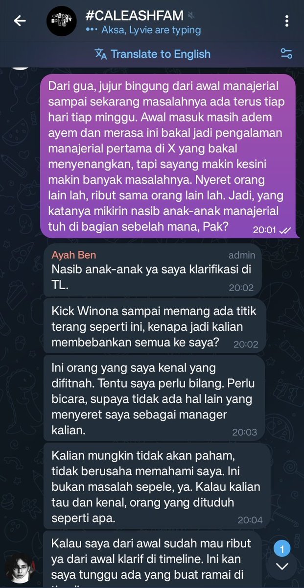 sehnshucht's tweet image. Alhamdulillah, semua chat tersecure loh Pak dengan baik karena setelah itu langsung di remove from group.