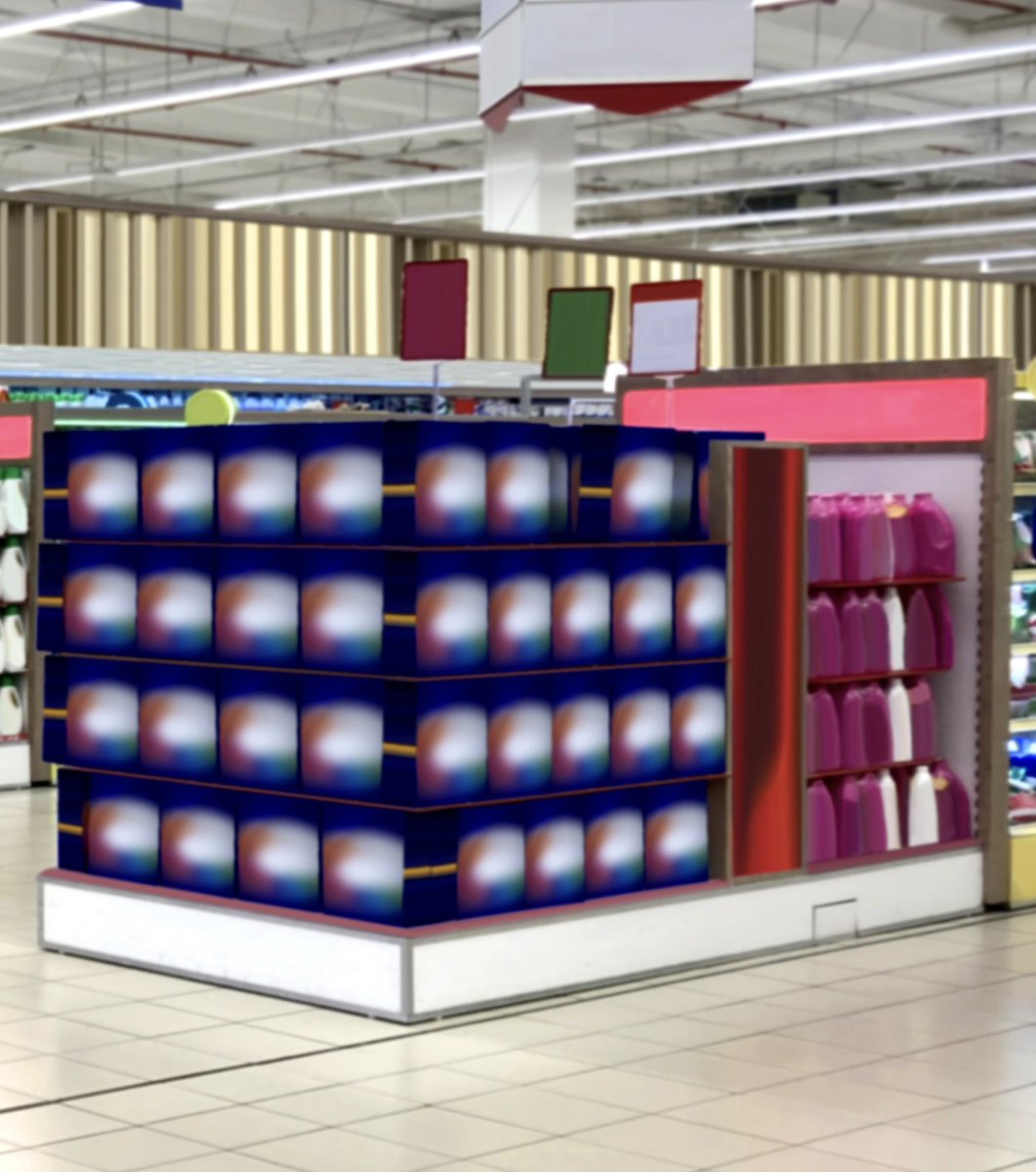 whatsontheshel1's tweet photo. 🏢 
Supermarket interior with wide aisles and strong overhead lighting, featuring eye-catching pallet displays.

https://t.co/Pna2vaWrwP

#supermarket #retaildesign #instoredisplay #gettyimages #merchandising #palletdisplay #grocerystore #istockphoto #retailinspiration https://t.co/qKXThUgfYV