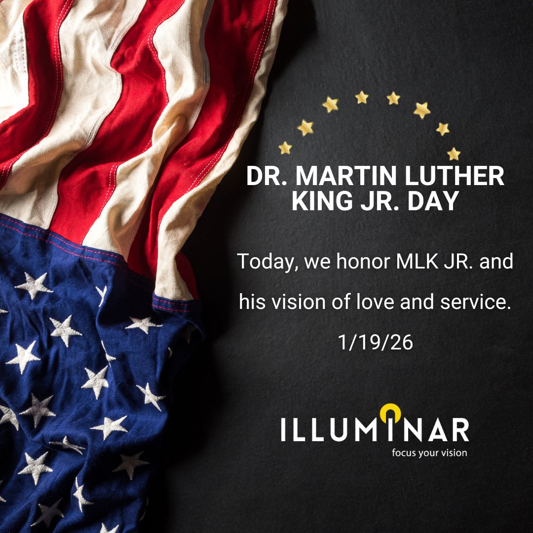 illuminarLA's tweet photo. Happy MLK Jr. Day! https://t.co/UKgHc4r2x0