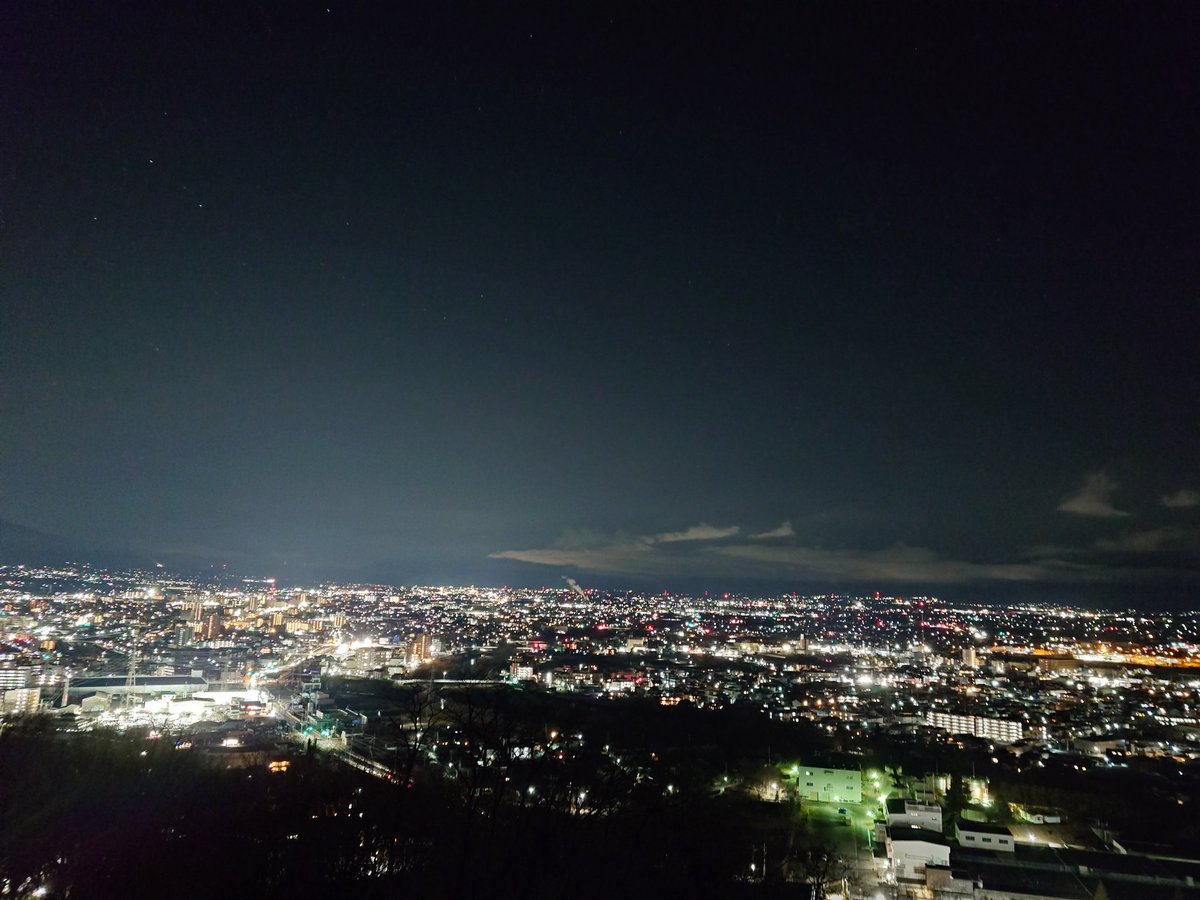 見下ろすと
大切だったはずのことが
点になる。