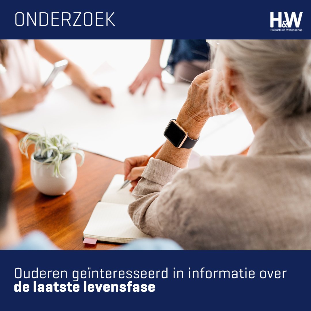 HuisartsWeten's tweet image. Twee op de 3 ouderen hebben interesse in een bijeenkomst over zorg rond het levenseinde. Huisartsen kunnen hierin een centrale rol spelen. Lees het artikel 👇
ow.ly/NZw650XYgHW
#zorgplanning #levenseinde