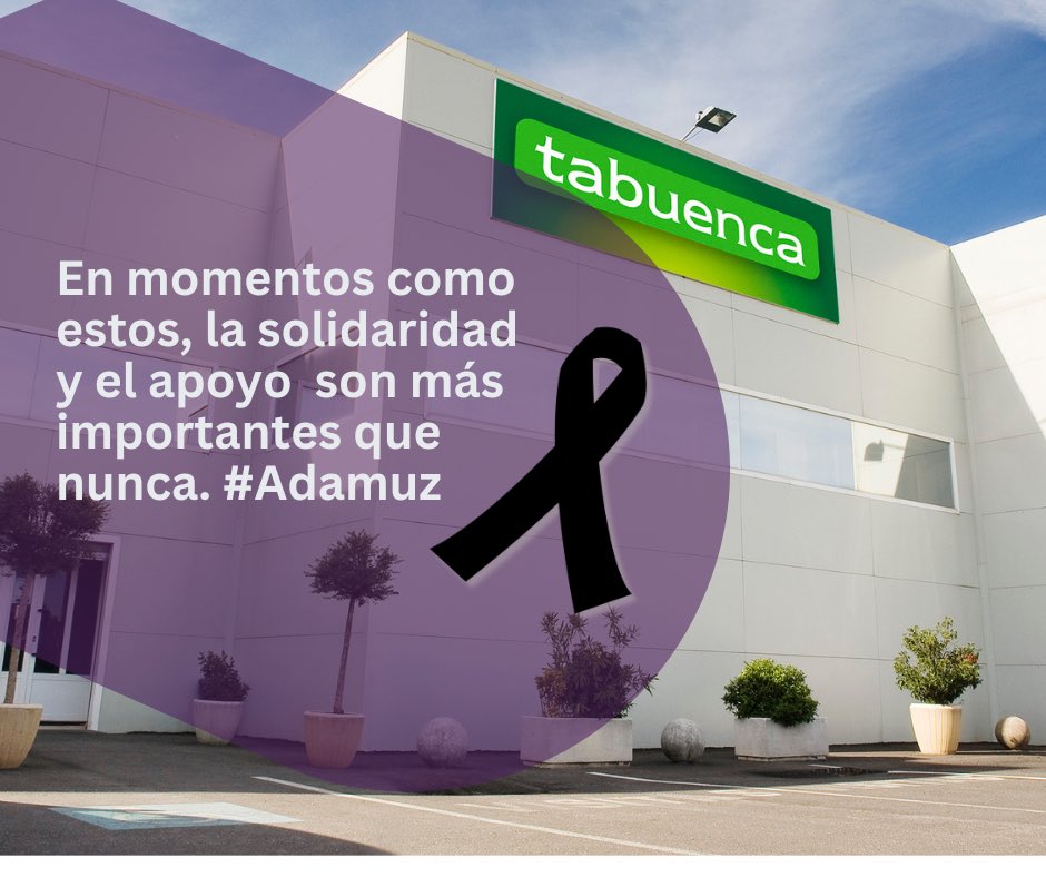Desde <a href="/V_Tabuenca/">Tabuenca Verduras</a> expresamos nuestro más sentido pésame a las familias y amigos de las víctimas del trágico accidente ferroviario en #Adamuz , Córdoba.
Nuestros pensamientos están con los afectados. Deseamos pronta recuperación a los heridos.
La solidaridad nos une.