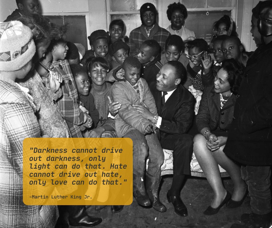 YOSChicago's tweet photo. Dr. King believed that lasting change happens when we invest in people, uplift communities, and refuse to accept injustice as normal. Let today be more than a moment of reflection — let it be a reminder to act.

#mlk #mlkday #chicago #service https://t.co/mX7lVz8qs6